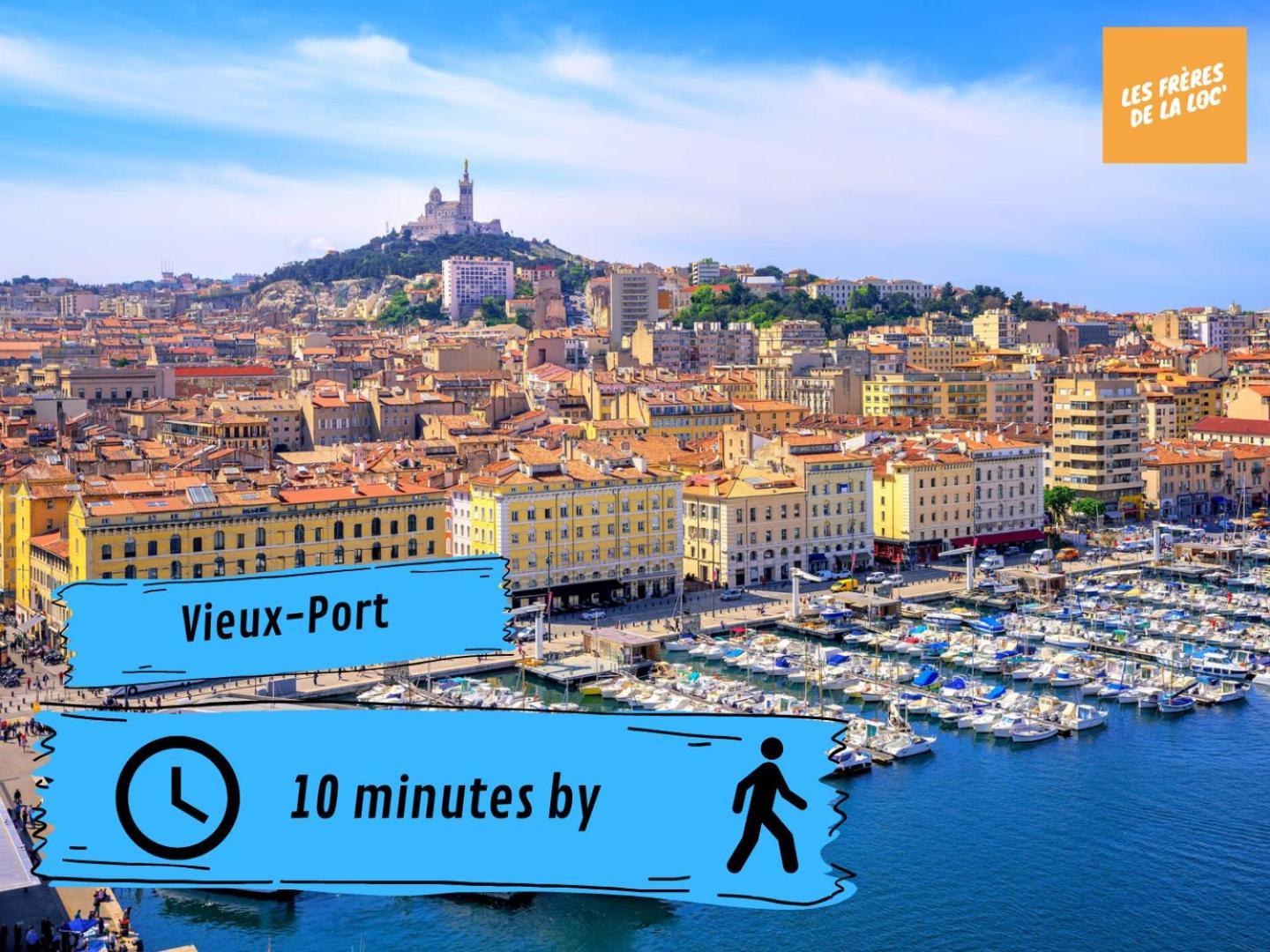 Sunrise Du Panier - Climatisation & Central - Les Freres De La Loc' Marseille Luaran gambar